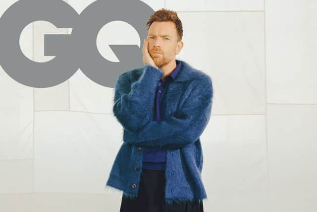 Ewan McGregor appearing on the front cover of British GQ's Style's July/August 2022 issue
Pic: Ryan Pfluger/GQ