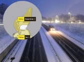 A weather warning is in place for parts of Scotland