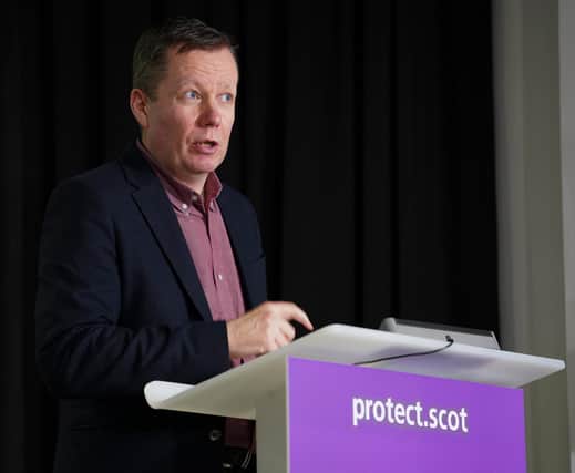 Jason Leitch said he "does not envisage" long Covid clinics in Scotland.