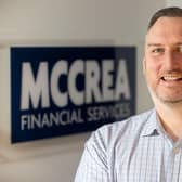 Gerard (Ged) Cumming, who has 16 years of financial services experience, will head up the McCrea Mortgages team in his role as mortgage and protection adviser. Picture: Jeff Holmes