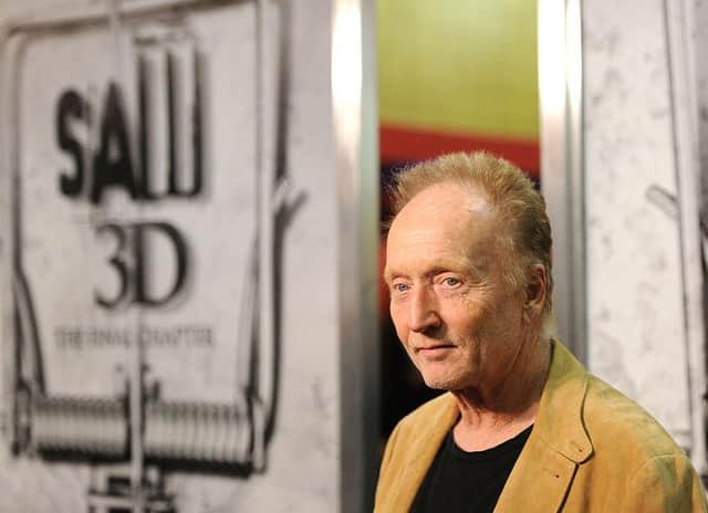 Actor Tobin Bell is said to return for Saw X to tell the story of John Cramer. (Photo by Frazer Harrison/Getty Images)