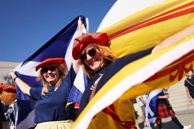 Many Scotland fans have travelled to France for this year's Rugby World Cup.