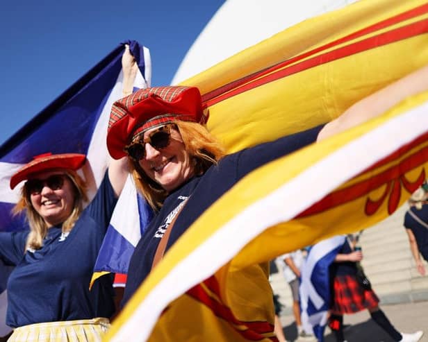 Many Scotland fans have travelled to France for this year's Rugby World Cup.