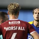 Aaron Pressley is on loan at AFC Wimbledon. (Photo by Pete Norton/Getty Images)