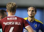 Aaron Pressley is on loan at AFC Wimbledon. (Photo by Pete Norton/Getty Images)