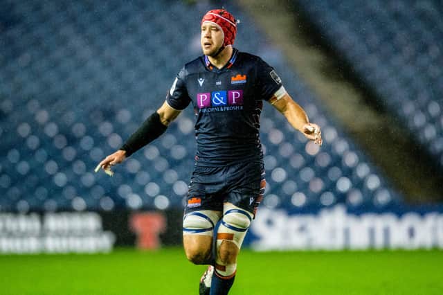 Grant Gilchrist is back in the Edinburgh side after a groin injury. Picture: Bill Murray/SNS