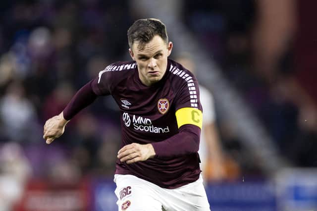 Rangers have been urged to make a January move for Hearts striker Lawrence Shankland. (Photo by Roddy Scott / SNS Group)