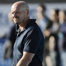 Scotland head coach Gregor Townsend before the test match against Uruguay at Estadio Charrua in Montevideo. (Photo by Ernesto Ryan/Getty Images)