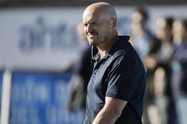 Scotland head coach Gregor Townsend before the test match against Uruguay at Estadio Charrua in Montevideo. (Photo by Ernesto Ryan/Getty Images)