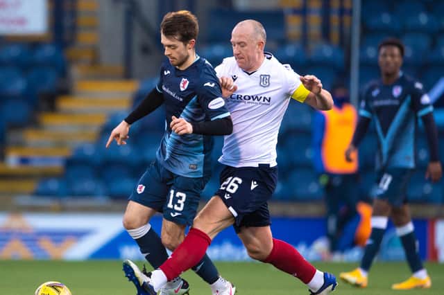 Third-placed Dundee host second-placed Raith Rovers this weekend in one of a number of vital Championship clashes between now and next Friday   (Photo by Paul Devlin / SNS Group)