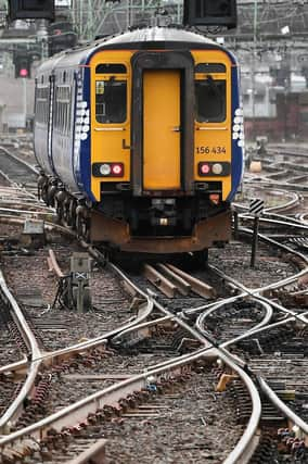 Network Rail Scotland has put speed restrictions in place to cope with heavy rain across the country over the weekend.