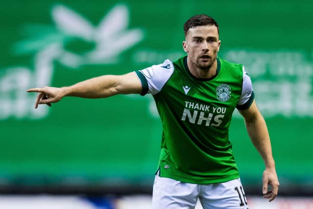 Lewis Stevenson says he is willing to point out the pitfalls if Hibs do not manage to maintain standards in second half of what could to be an exciting season. Photo by Ross Parker/SNS Group