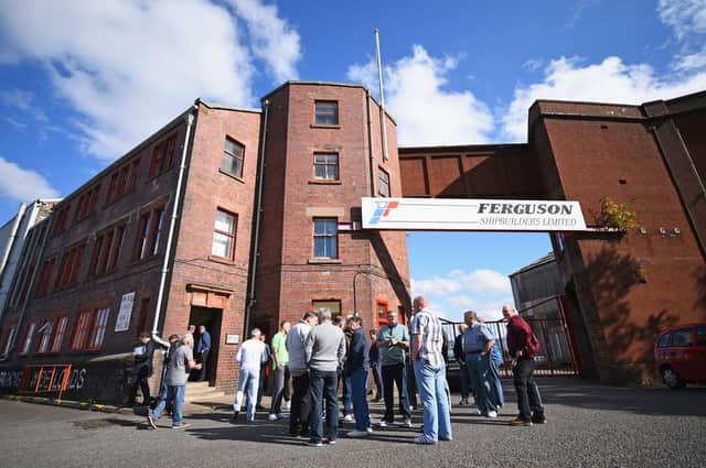 The Ferguson shipyard is currently owned by the Scottish government (Picture: Jeff J Mitchell/Getty Images)