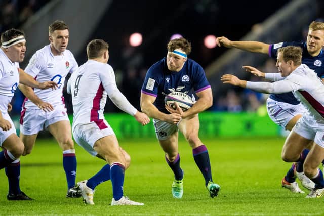 Watson was part of the Scotland team that claimed victory over England back in early February.