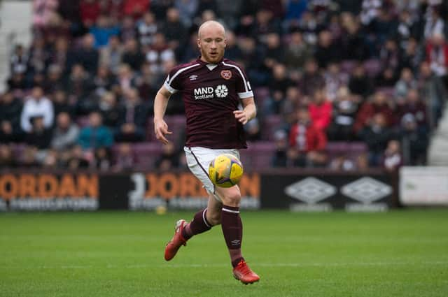 Liam Boyce has hit ten goals in 17 matches this season. (Photo by Craig Foy / SNS Group)