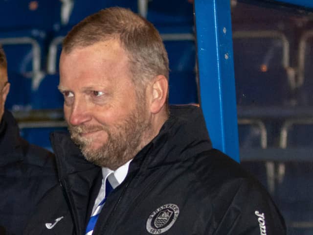 Stranraer chairman Shaun Niven has died at the age of 52. Pic: William McCandlish
