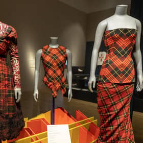 V&A Dundee's new exhibition Tartan runs from 1 April till 14 January. Picture: Michael McGurk