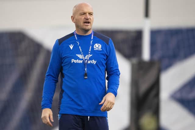 Scotland head coach Gregor Townsend needs to plot a way past South Africa or Ireland at next year's World Cup. (Photo by Ross MacDonald/SNS Group/SRU)