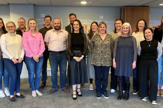 Cohort with Catherine Docherty from Journey Associates and Julia Latto Project Manager in the Scottish Enterprise Rural Team