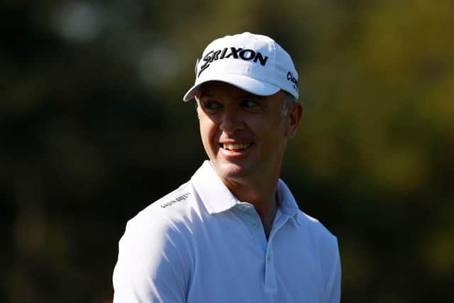 Martin Laird pictured the the Masters at Augusta National Golf Club. Picture: Jared C. Tilton/Getty Images.