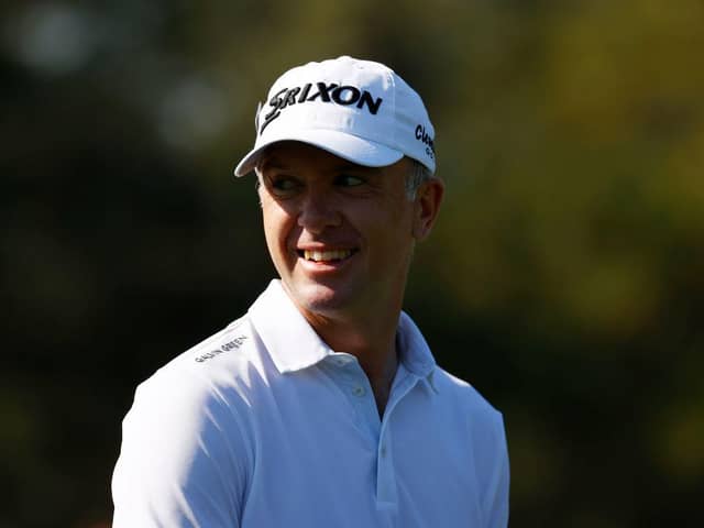 Martin Laird pictured the the Masters at Augusta National Golf Club. Picture: Jared C. Tilton/Getty Images.