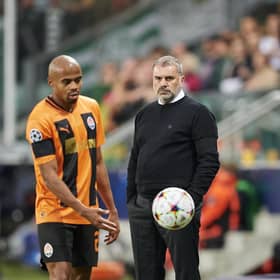Celtic boss Ange Postecoglou on the touchline during the 1-1 draw with Shakhtar Donetsk in Warsaw last month. (Photo by Adam Nurkiewicz/Getty Images)