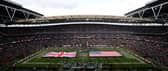 A stock image of an NFL match at Wembley Stadium, London. T Monday March 28, 2022.