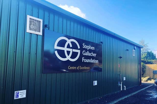 The new Stephen Gallacher Centre of Excellence has been created at Kingsfield Golf Centre on the outskirts of Linlithgow and is making the person bearing its name feel extremely proud. Picture: Kingsfield Golf Centre