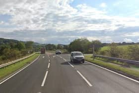 The accident happened on the A7 between Selkirk and Galashiels