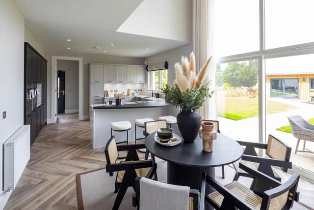 The Spence's open-plan kitchen and dining area