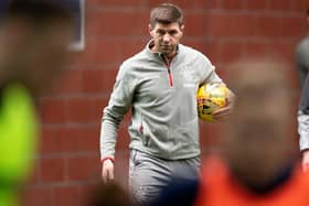 Steven Gerrard doubts the impact of a two-week break from football due to Covid-19. Picture: SNS
