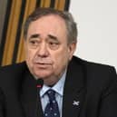 Former first minister Alex Salmond makes his opening statement as he attends the Committee on the Scottish Government Handling of Harassment Complaints examining the government's handling of harassment allegations against him. Picture: Andy Buchanan - Pool/Getty Images