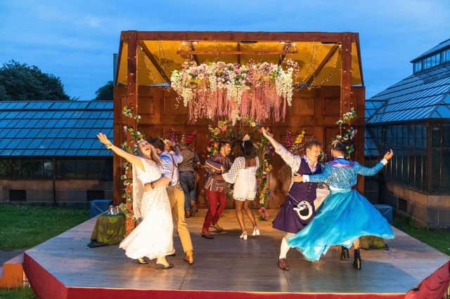 A scene from As You Like It, part of last year's Bard in the Botanics season.