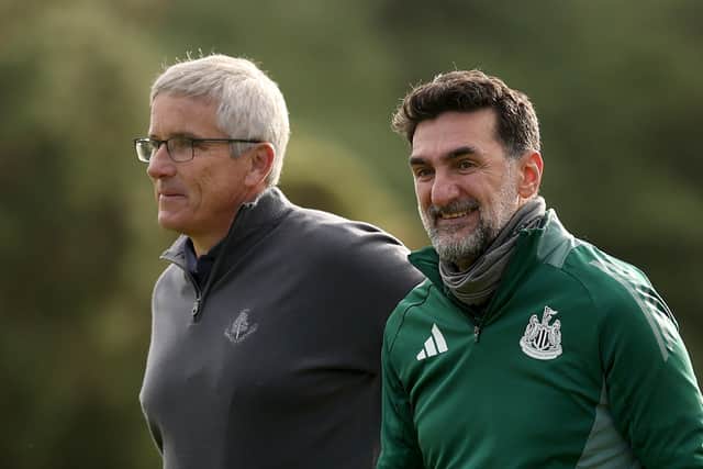 PGA Tour commissioner Jay Monahan Yasir Al-Rumayyan, Governor of Saudi Arabia's Public Investment Fund, pictured during their round together in the Alfred Dunhill Links Championship at Carnoustie. Picture: Richard Heathcote/Getty Images.