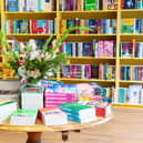 The shelves are packed with interesting reads