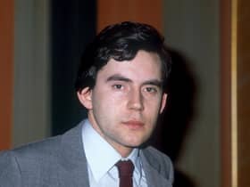 Young Gordon Brown, before Tony Blair and New Labour