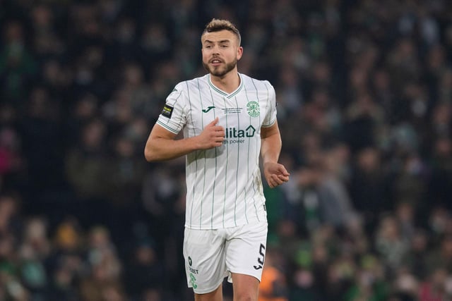 As he has been throughout most of this season, Porteous was a rock at the heart of the Hibs back three.