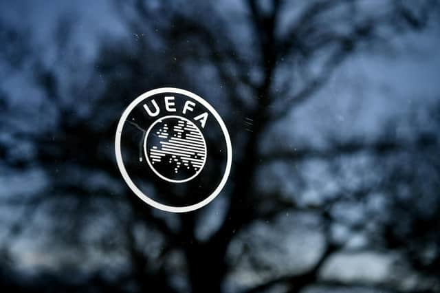 Uefa has reacted angrily to plans for the breakaway European Super League (Photo by FABRICE COFFRINI/AFP via Getty Images)