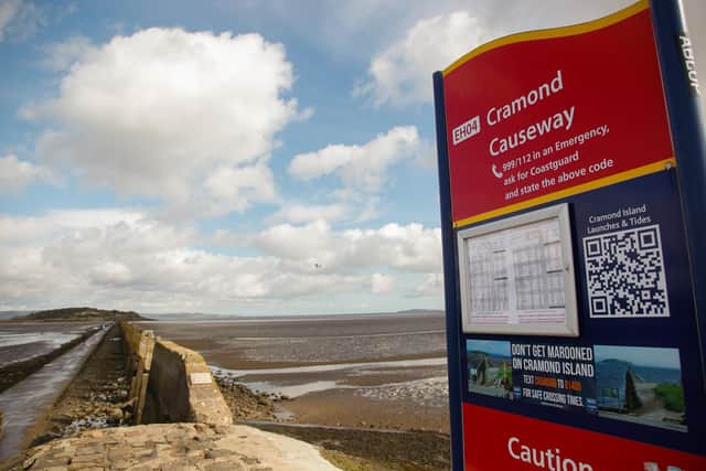 The path to Edinburgh's Cramond Island has been closed "until further notice" after four people flouting lockdown guidance had to be rescued from the popular spot over Easter weekend