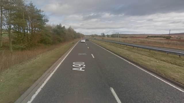 Three children have been injured following the crash in Aberdeenshire.