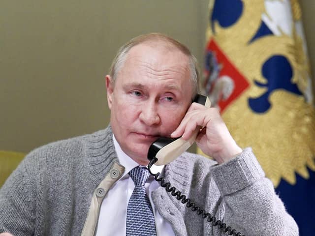 Russian president Vladimir Putin has consistently shown disdain for Ukrainian sovereignty. (Picture: Aleksey Nikolskyi/Sputnik/AFP/Getty Images)