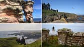 Some of the amazing views you can see on Scotland's coast.