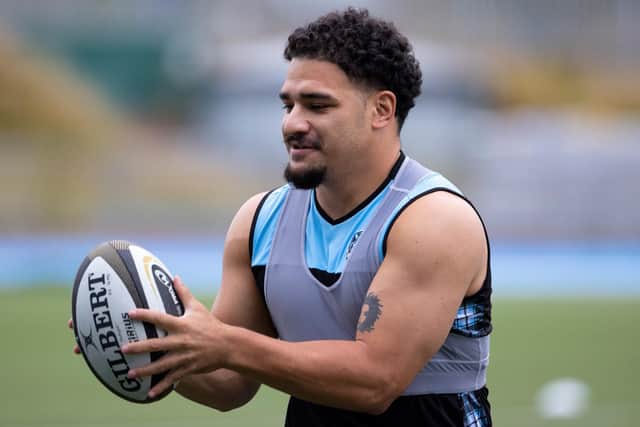 Sione Tuipulotu hopes to play for Scotland and qualifies through his grandmother. Picture: Alan Harvey/SNS