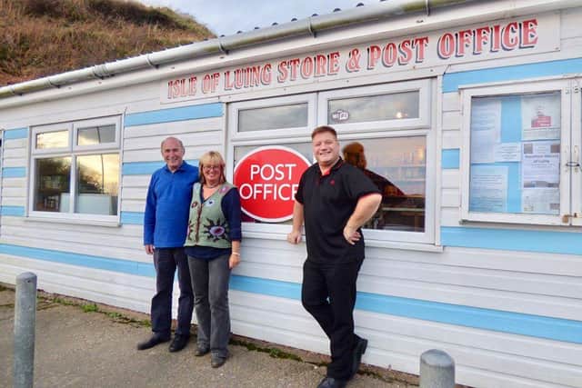 Norman Bissell and his partner, Birgit, run the only shop on the Isle of Luing.