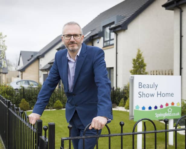 Homes builder Springfield Properties is headed by chief executive Innes Smith.