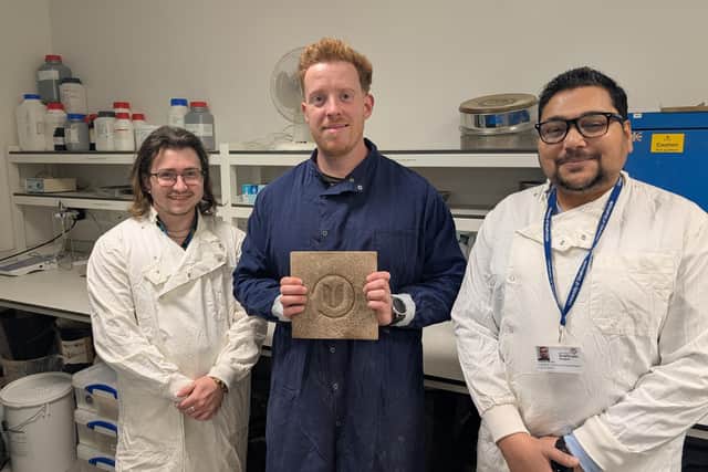 L to R - River Gowans, Philip Salter and Parvez Patel.