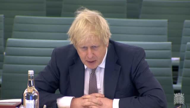 Boris Johnson has again dismissed holding a second independence referendum.