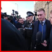 Former Scotland rugby captain Stuart Hogg leaves Selkirk Sheriff Court last week. He was sentenced to a community payback order with one year of supervision and a five-year non-harassment order after he admitted abusing his estranged wife over the course of five years (Picture: Andrew Milligan/PA)