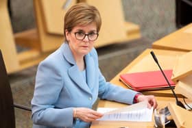 The First Minister has urged Scots to tune-in to the lunchtime briefing.