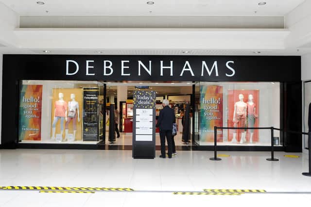The 242-year-old Debenhams department store chain said its administrators have 'regretfully' decided to start winding down operations while continuing to seek offers 'for all or parts of the business'. Picture: Michael Gillen